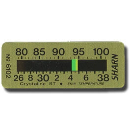 Sharn Crystaline ST Temperature Indicator 79 To 101°F / 26 To 38°C Color Dots - 6102F