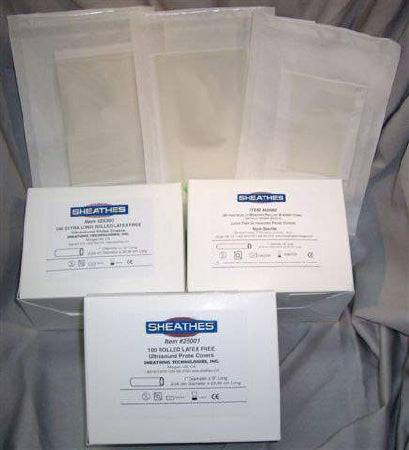 Sheathing Technologies Sheathes Ultrasound Probe Cover 1 X 8 Inch Sterile For Transducer - Vaginal / Rectal - 42040