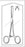 Sklar Econo Tissue Grasping Forceps Allis 6 Inch Floor Grade Stainless Steel Sterile Ratchet Lock Finger Ring Handle Straight 4 X 5 Teeth - 96-2576