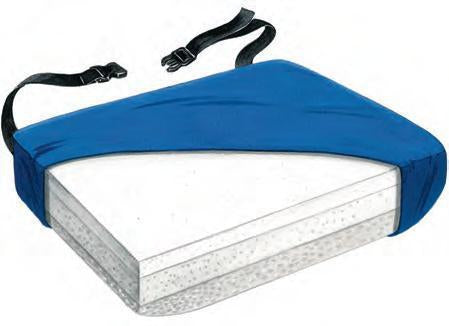 Skil-Care Tri-Foam Bariatric Seat Cushion 26 W X 18 D X 4 H Inch Foam - 754823
