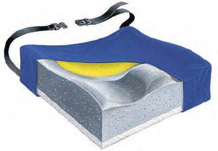 Skil-Care Skil-Care Seat Cushion 18 W X 16 D X 3 H Inch Foam - 753270
