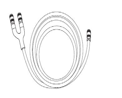 Tru-Cuff - Blood Pressure Hose For use with Universal Blood Pressure Units - 714-0018-12