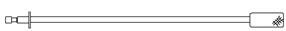 Tru-Cuff - Blood Pressure Hose For use with Command Modules 90496/91496 and mCare Monitor 91220 - 714-0019-01