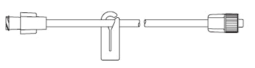 Smiths Medical - Extension Set 20 Inch Tubing 2.3 mL Priming Volume DEHP-Free - MX454FL