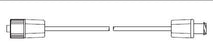 Smiths Medical - Pressure Monitoring Tubing 48 Inch L, Polyethylene, With Male / Female Luer Lock - MX664
