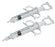 Smiths Medical Control Syringe 12 mL Bulk Pack Luer Lock Tip Without Safety - X377