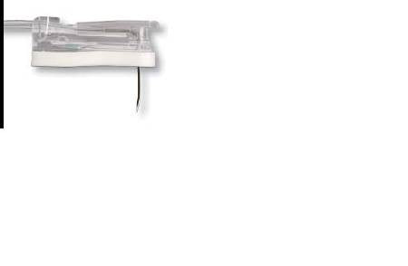 Gripper Plus - Huber Infusion Set 20 Gauge 1 Inch 8 Inch Tubing Luer Lock Needleless Port - 21-2966-24