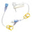 Gripper Plus - Huber Infusion Set 20 Gauge 32 mm 8 Inch Tubing Luer Lock Needleless Port - 21-2967-24