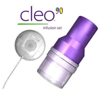 Smiths Medical Cleo 90 Sub-Q Infusion Set 9 mm 42 Inch Tubing Without Port - 21-7232-24