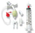 Smiths Medical Bivona Fome-Cuf Tracheostomy Tube Kit Standard Size 5 Cuffed - 850150