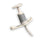 Smiths Medical Bivona Tracheostomy Tube Straight Neck Flange Size 3.5 Uncuffed - 60SN035
