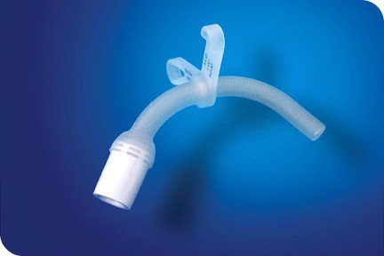 Smiths Medical Bivona FlexTend Tracheostomy Tube Straight Neck Flange Size 4.5 Uncuffed - 60PFSS45
