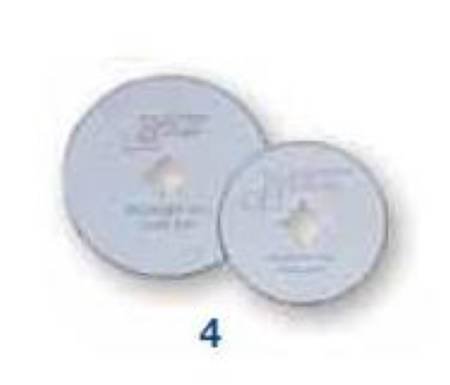 BSN Medical - Cast Cutting Blade 2 Inch Diameter Dicronite Coated - 0295-225