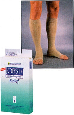 JOBST Relief - Compression Stocking Knee High Small Beige Closed Toe - 114630