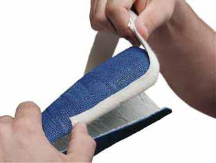 Delta Terry-Net - Orthopedic Padding Roll Adhesive 1-1/4 Inch X 15 Yard Fleece NonSterile - 58012