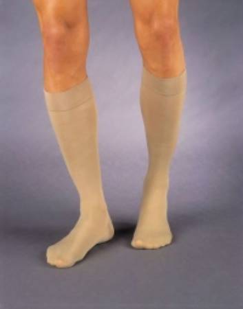 BSN Medical Jobst Compression Stockings JOBST Knee High X-Large Beige Open Toe - 114628