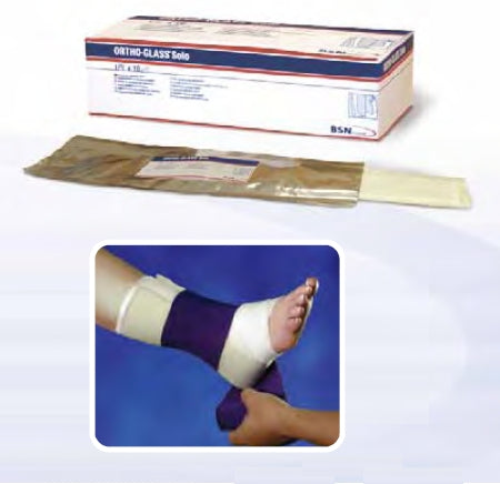 ORTHO-GLASS Solo - Unpadded Precut Splinting System 4 X 30 Inch Fiberglass White - 7296404