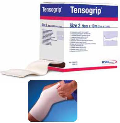BSN Medical Tensogrip Tubular Support Bandage 4-1/2 Inch X 11 Yard Standard Compression Pull On White Size G NonSterile - 7585