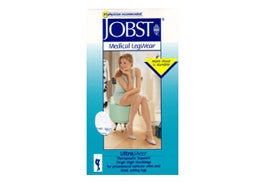 BSN Medical Jobst Compression Stockings JOBST Thigh High Large Natural Closed Toe - 122314
