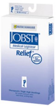 BSN Medical Jobst Compression Stockings JOBST Knee High Small Beige Open Toe - 115331
