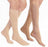 BSN Medical JOBST Relief Compression Stockings Knee High Medium Beige Closed Toe - 114621