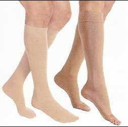 JOBST Relief - Compression Stocking Knee High Large Beige Closed Toe - 114808