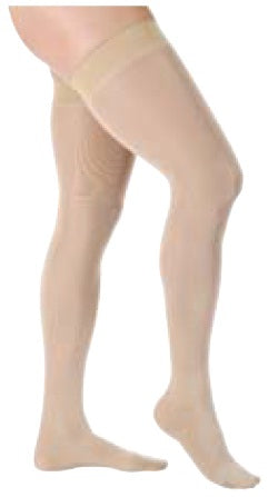 BSN Medical Jobst Anti-embolism Stockings JOBST Thigh High Large / Petite Natural Closed Toe - 115662