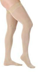 JOBST Opaque - Compression Stocking Thigh High Medium Black Closed Toe - 115505