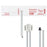 Welch Allyn FlexiPort Soft 2-Tube BP Cuffs with Tri-Purpose Connector - CUFF, FLEXIPORT, SOFT, 2T, INFANT, TP - SOFT-07-2TP