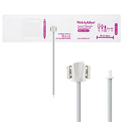 Welch Allyn Cuff, Soft SM Child 1-Tube, HP - SOFT-08-1HP