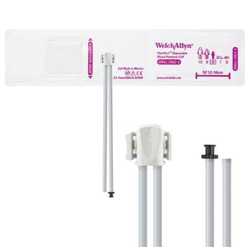 Welch Allyn Cuff, Soft SM Child 2-Tube, TP - SOFT-08-2TP