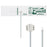 Welch Allyn FLEXIPORT Blood Pressure Cuff, 1 Tube Bladder FlexiPort Child Small 15 - 21 cm Vinyl - SOFT-09-1HP