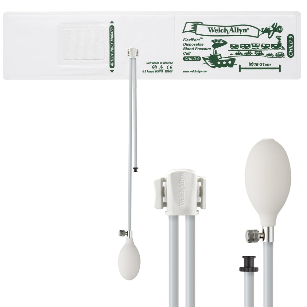 Welch Allyn Cuff, Soft, Child, 2-Tube, BV - SOFT-09-2BV