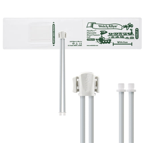Welch Allyn Cuff, Soft, Child, 2-Tube, SC - SOFT-09-2SC