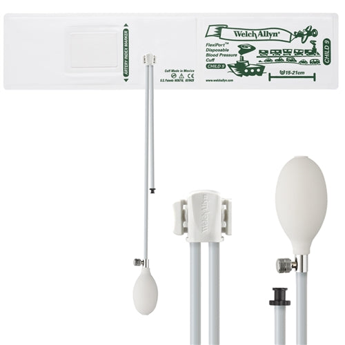 Welch Allyn Cuff, Soft, Child, 2-Tube, SCC - SOFT-09-2SCC