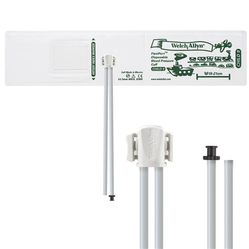 Welch Allyn Cuff, Soft, Child, 2-Tube, TP - SOFT-09-2TP