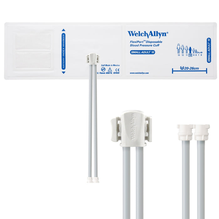 Welch Allyn Cuff, Soft, Adult, 1-Tube, SC - SOFT-11-1SC