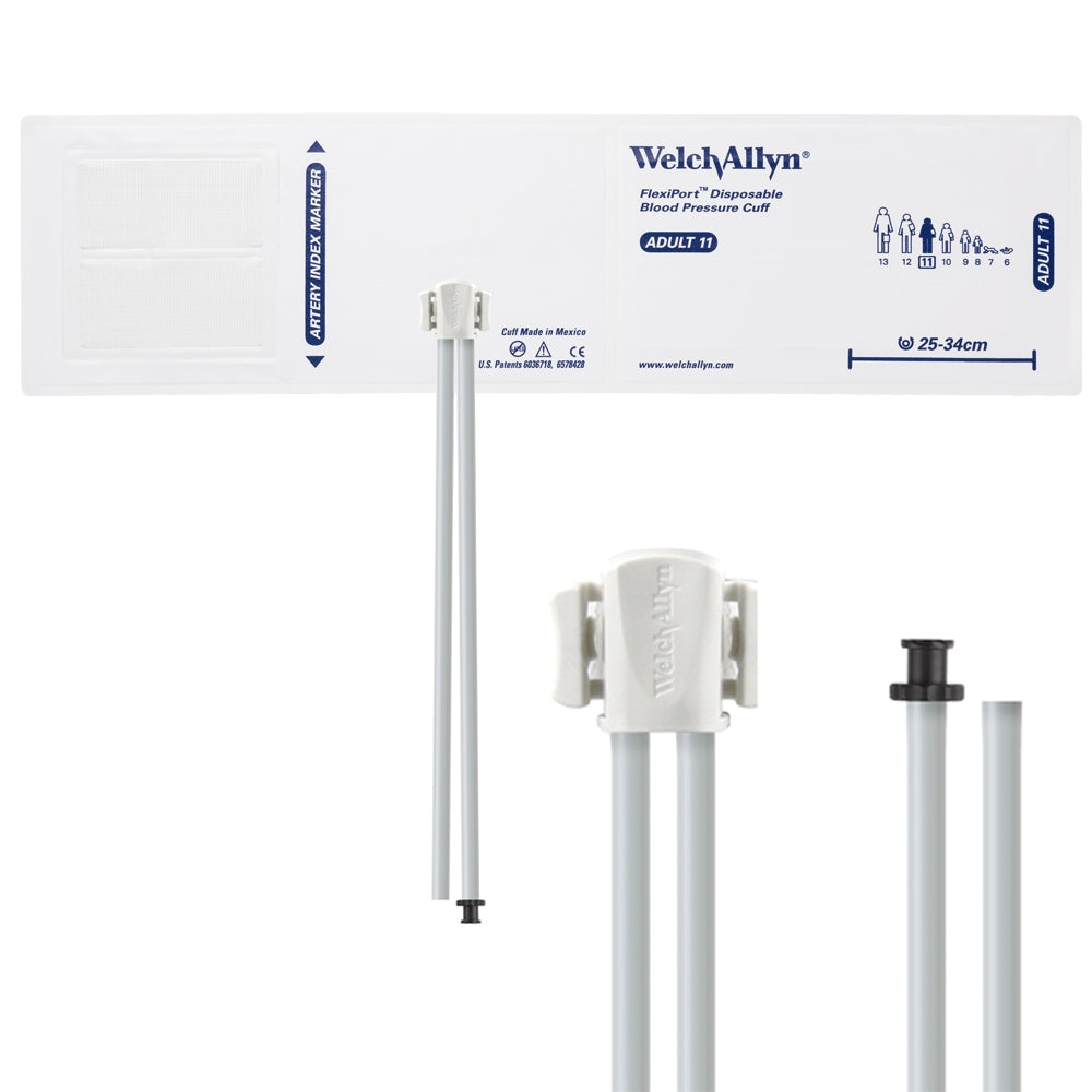 Welch Allyn Cliff, Soft, Adult, 2-Tube, TP - SOFT-11-2TP