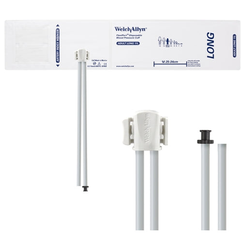 Welch Allyn Cuff, Soft, AD Long 2-Tube, TP - SOFT-11L-2TP