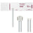 Welch Allyn Cuff, Soft ,LG AD , 2-Tube, MF - SOFT-12-2MF