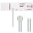 Welch Allyn Cuff, Soft, LG AD, 2-Tube, SC - SOFT-12-2SC