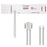Welch Allyn Cuff Soft LG AD Long 2-Tube SC - SOFT-12L-2SC