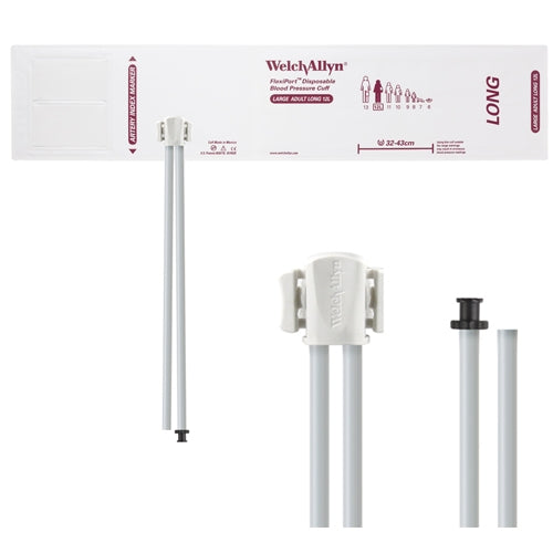 Welch Allyn Cuff Soft LG AD Long 2-Tube TP - SOFT-12L-2TP