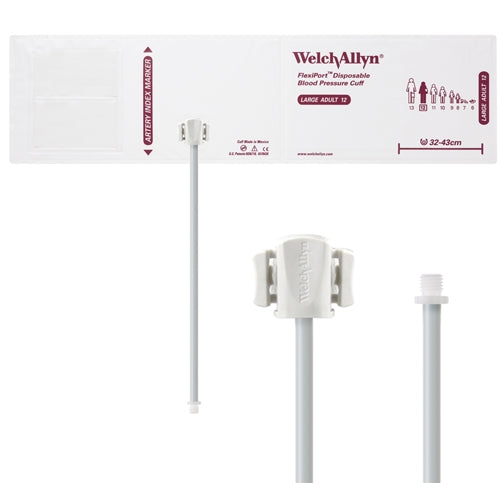 Welch Allyn Cuff Soft LGAD Long 2-Tube TPE - SOFT-12L-2TPE