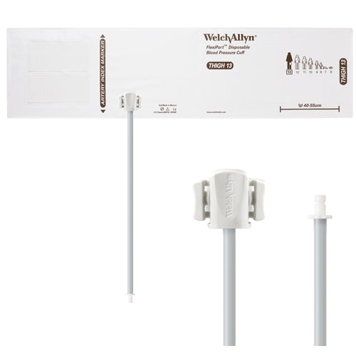 Welch Allyn Cuff, Soft, Thigh, 1-Tube, HP - SOFT-13-1HP