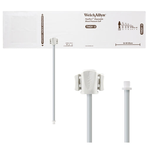 Welch Allyn Cuff, Soft, Thigh, 1-Tube, SC - SOFT-13-1SC