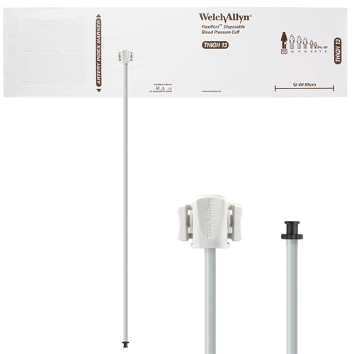 Welch Allyn Cuff, Soft, Thigh, 1-Tube, TP - SOFT-13-1TP