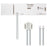Welch Allyn Cuff, Soft, Thigh, 2-Tube, SC - SOFT-13-2SC