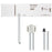 Welch Allyn Cuff, Soft, Thigh, 2-Tube, TP - SOFT-13-2TP