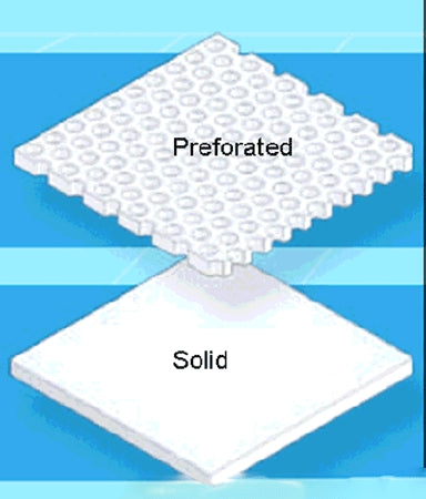 The Soule Company Aquaplast RT Splinting Material 9 X 12 Inch Thermoplastic White - RT1684P
